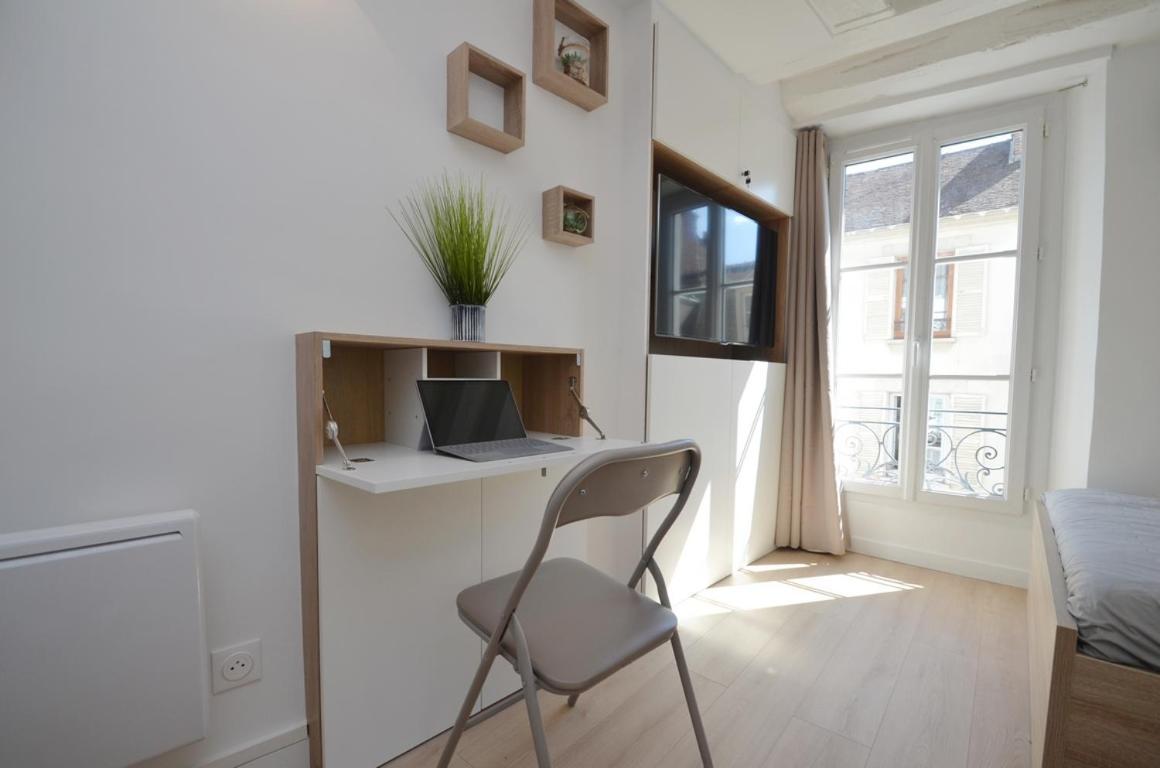 Apartamento Le Petit France - Hyper Centre De Fontainebleau - Proche Insead Exterior foto