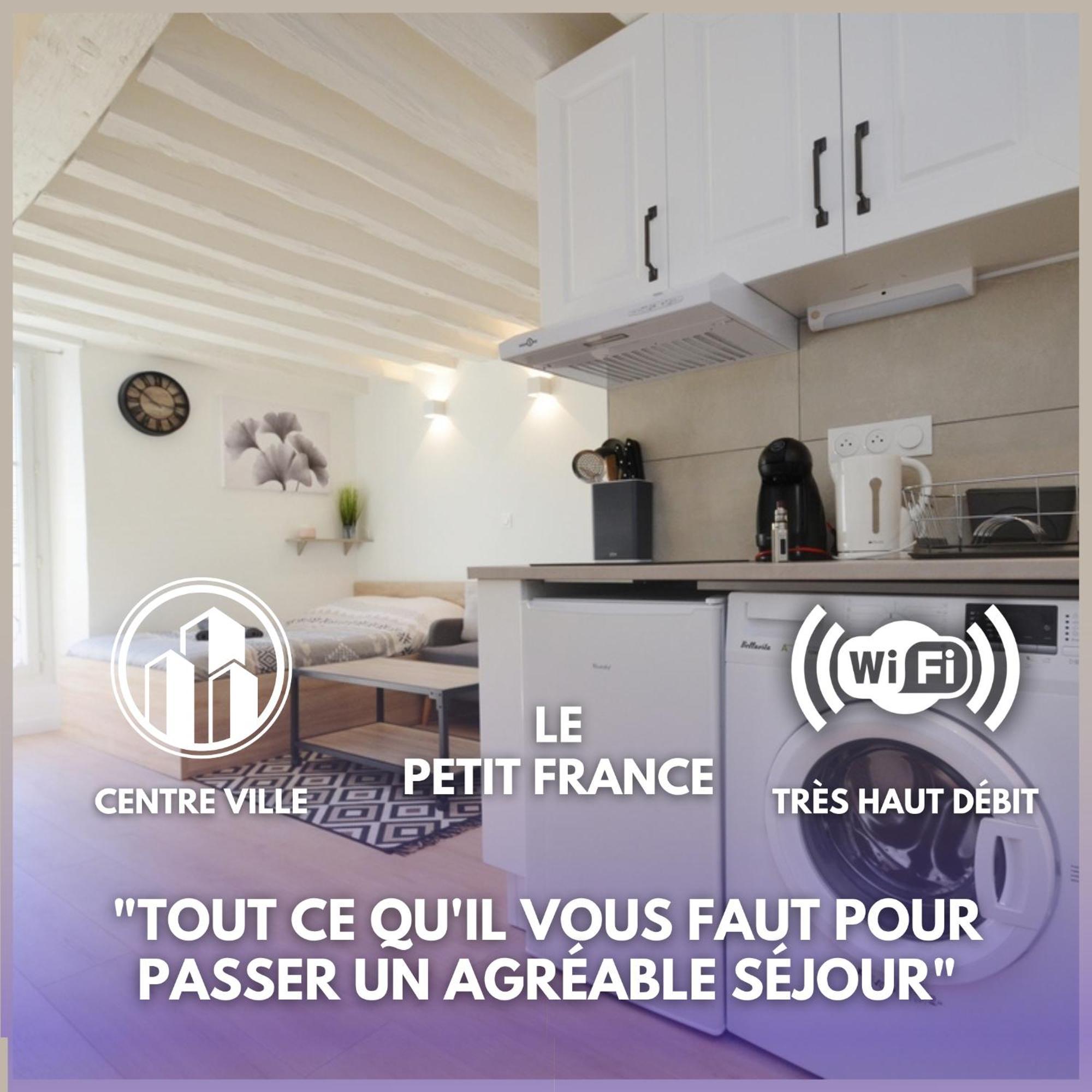 Apartamento Le Petit France - Hyper Centre De Fontainebleau - Proche Insead Exterior foto